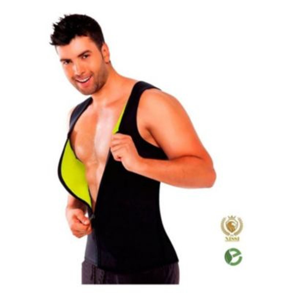 HOLGU - Fajas Hombre Reductor Con Cierre - Neopreno