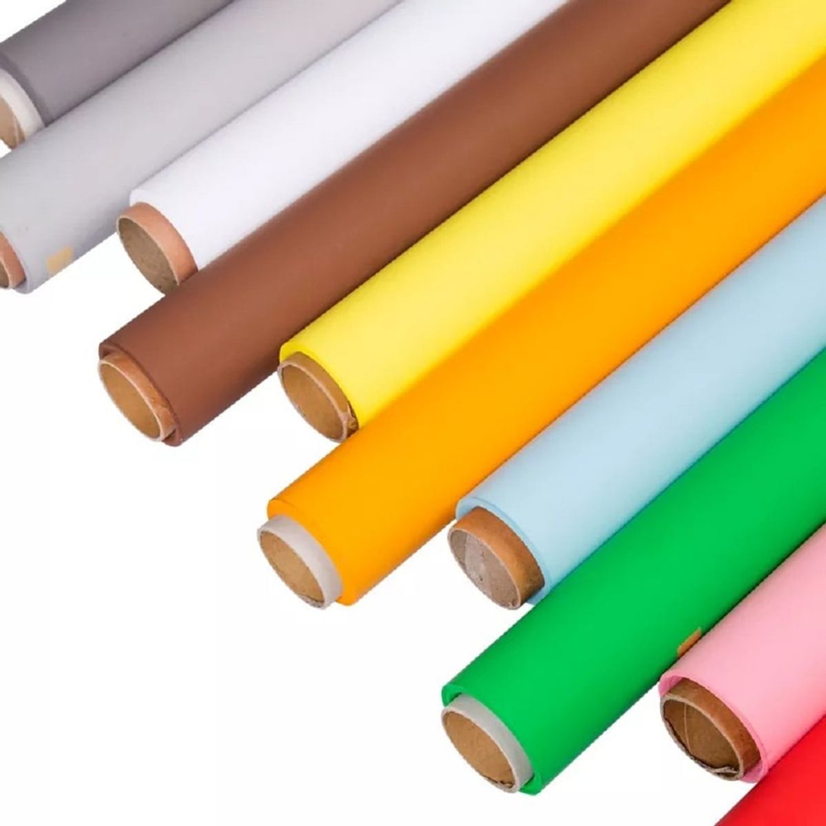 GENERICO - Fondo de papel Fotografico 1.35 metros x 10 metros Color 20 COCO BROWN