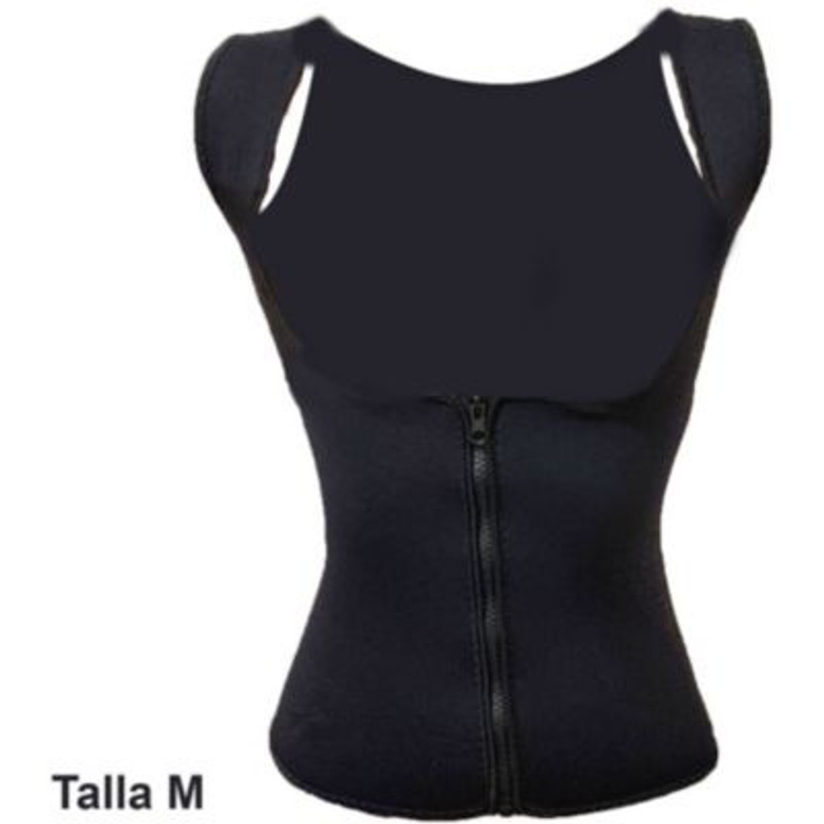 GENERICO - Chaleco Térmico Para Sudar Con Cierre- Talla M