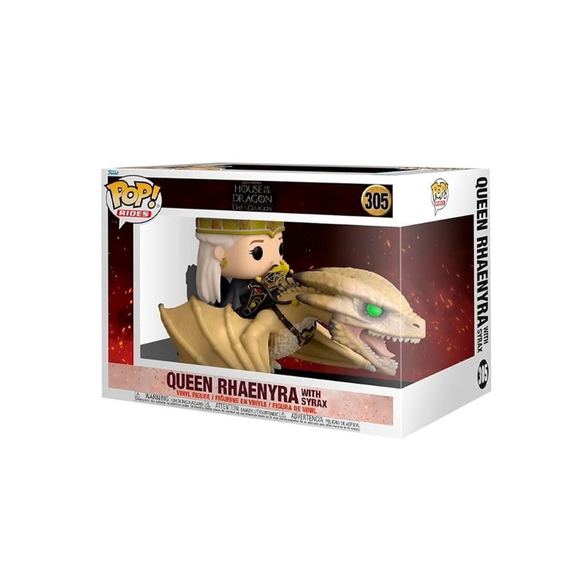 FUNKO - HOUSE OF DRAGON QUEEN RHAENYRA WITH SYRAX