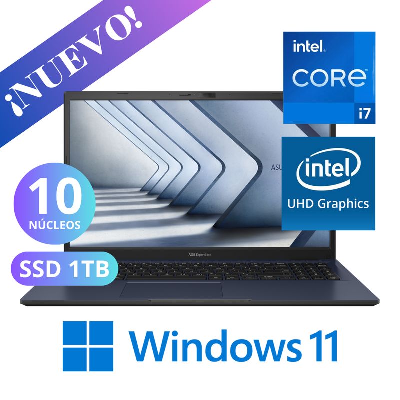 ASUS - ASUS ExpertBook B1 Core i7-1355U 16Gb 1TB Windows 11Pro