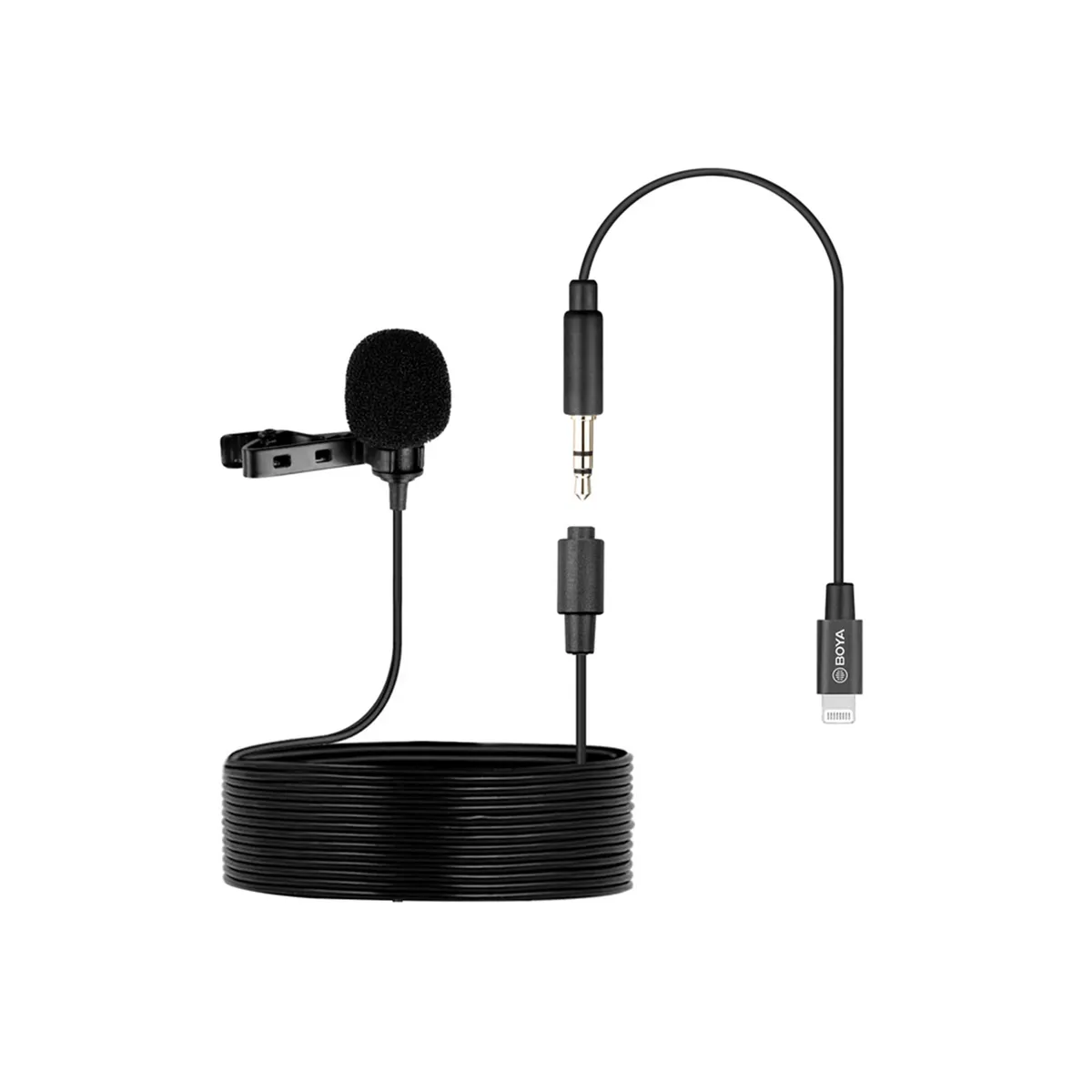 BOYA - Micrófono Boya BY M2 para iOS Lightning - Original