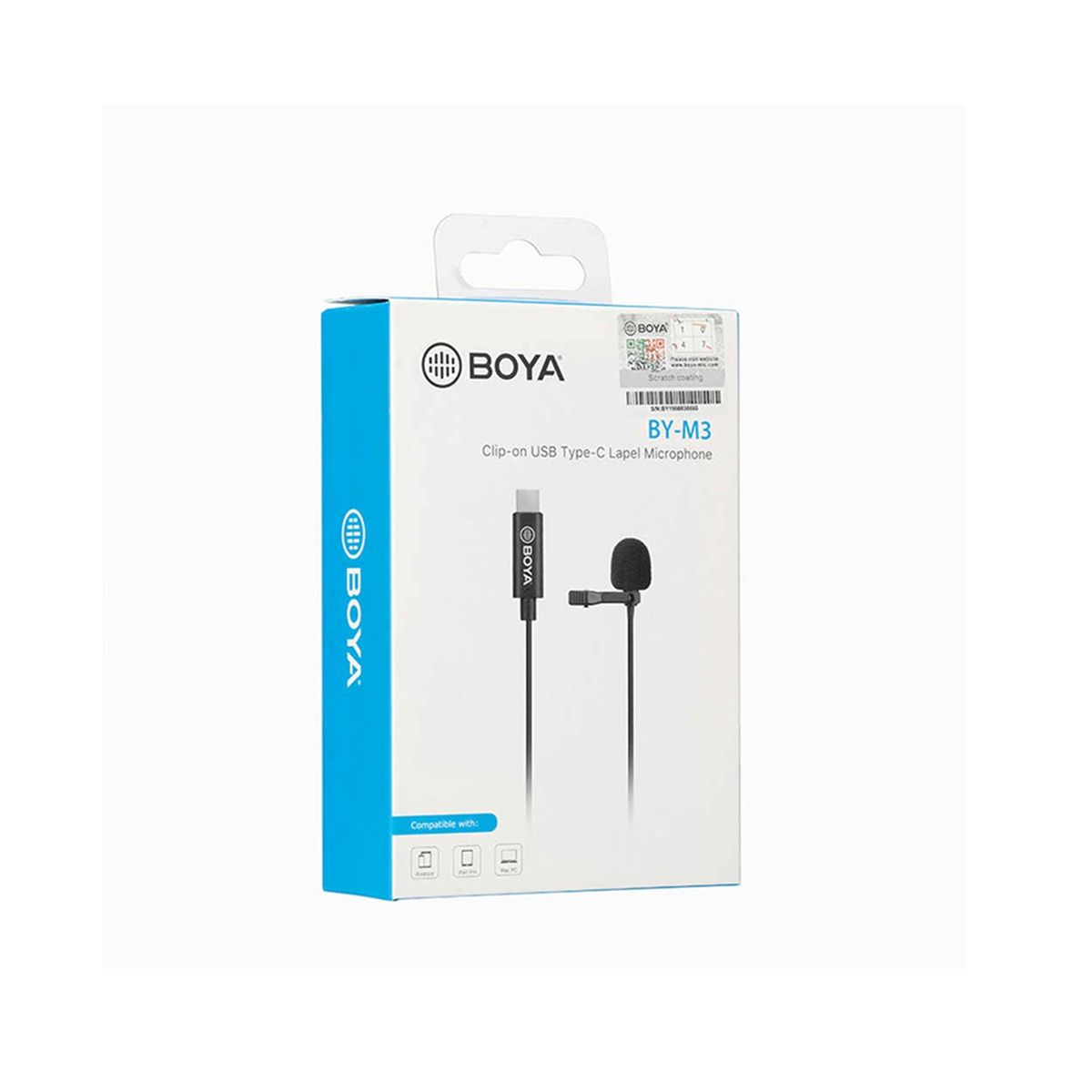 BOYA - Micrófono Boya BY M3 para USB C - Original