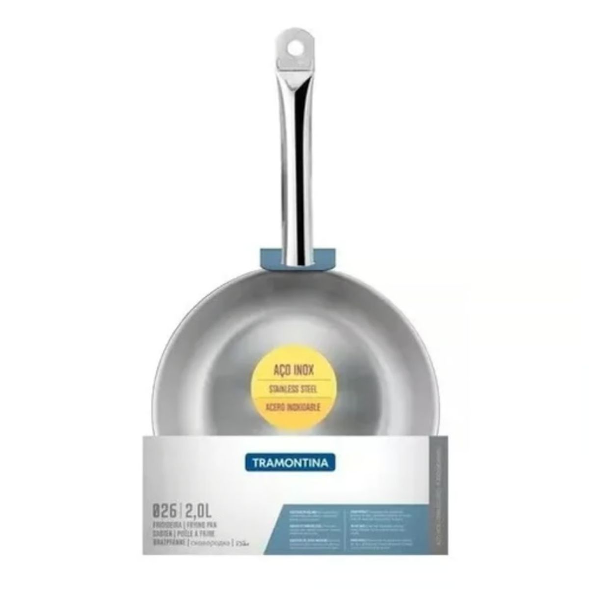 TRAMONTINA - Sarten Profesional Inox # 20 - Tramontina