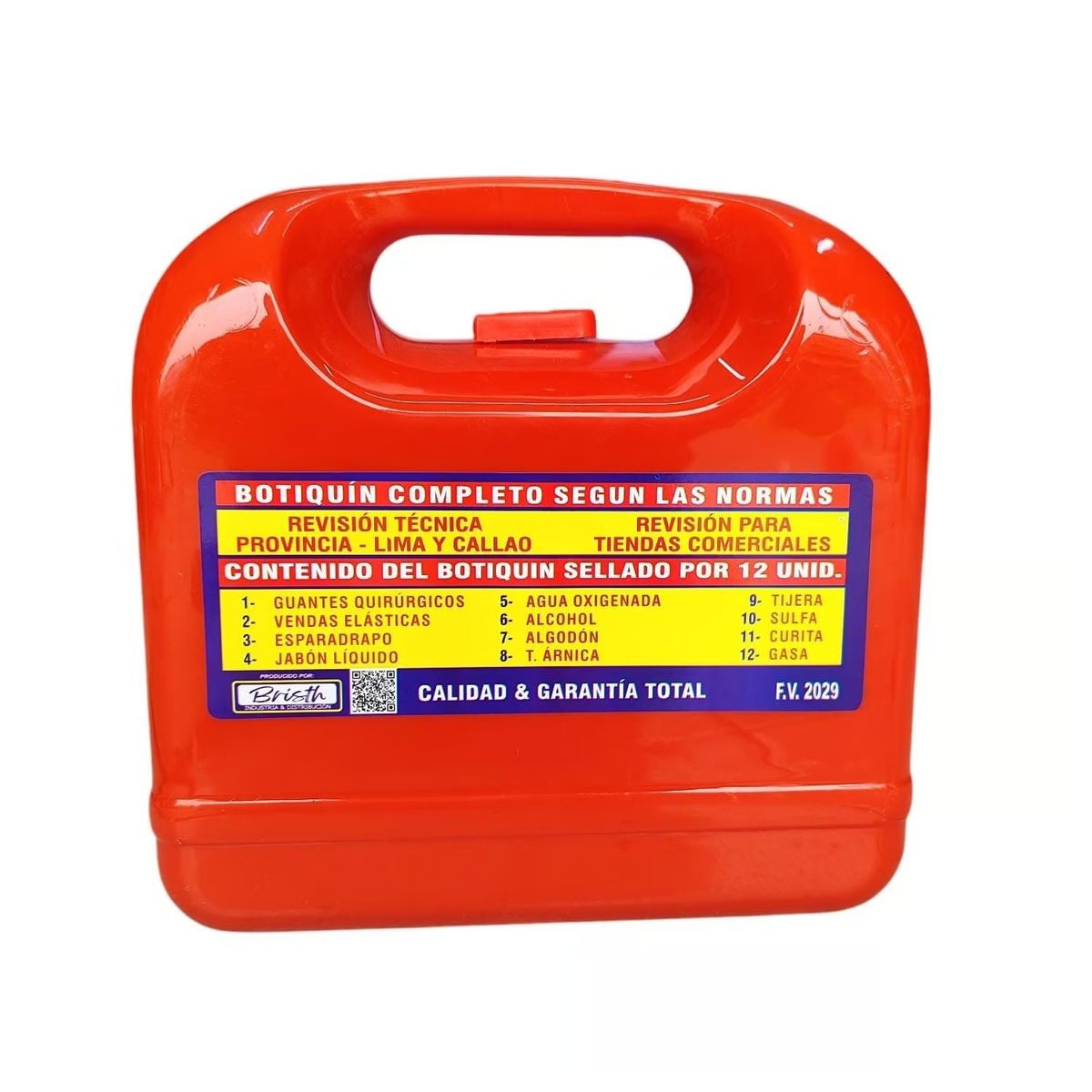 GENERICO - Botiquín de Emergencia Tipo Lonchera Primeros Auxilios