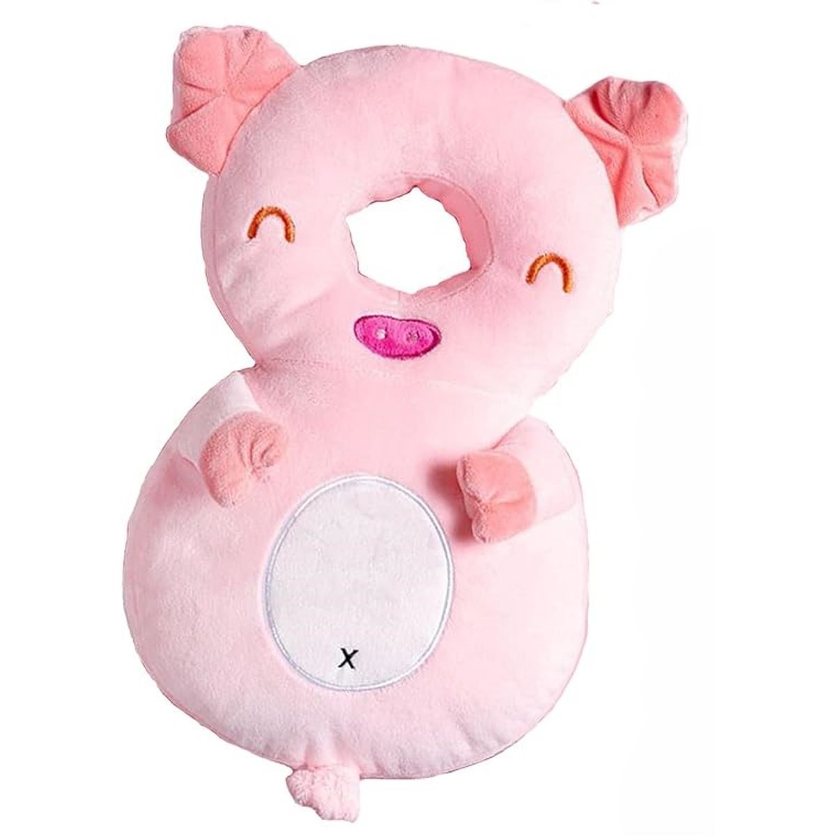 GENERICO - MOCHILA DE PROTECCIÓN PARA CABEZA Y ESPALDA - BEBÉS - CERDO