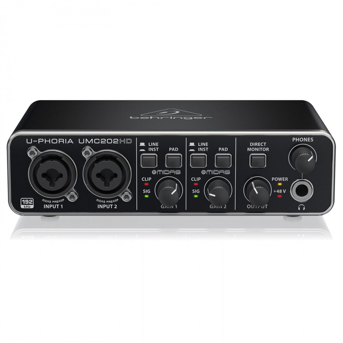 BEHRINGER - Behringer Interfaz de Audio UMC202HD