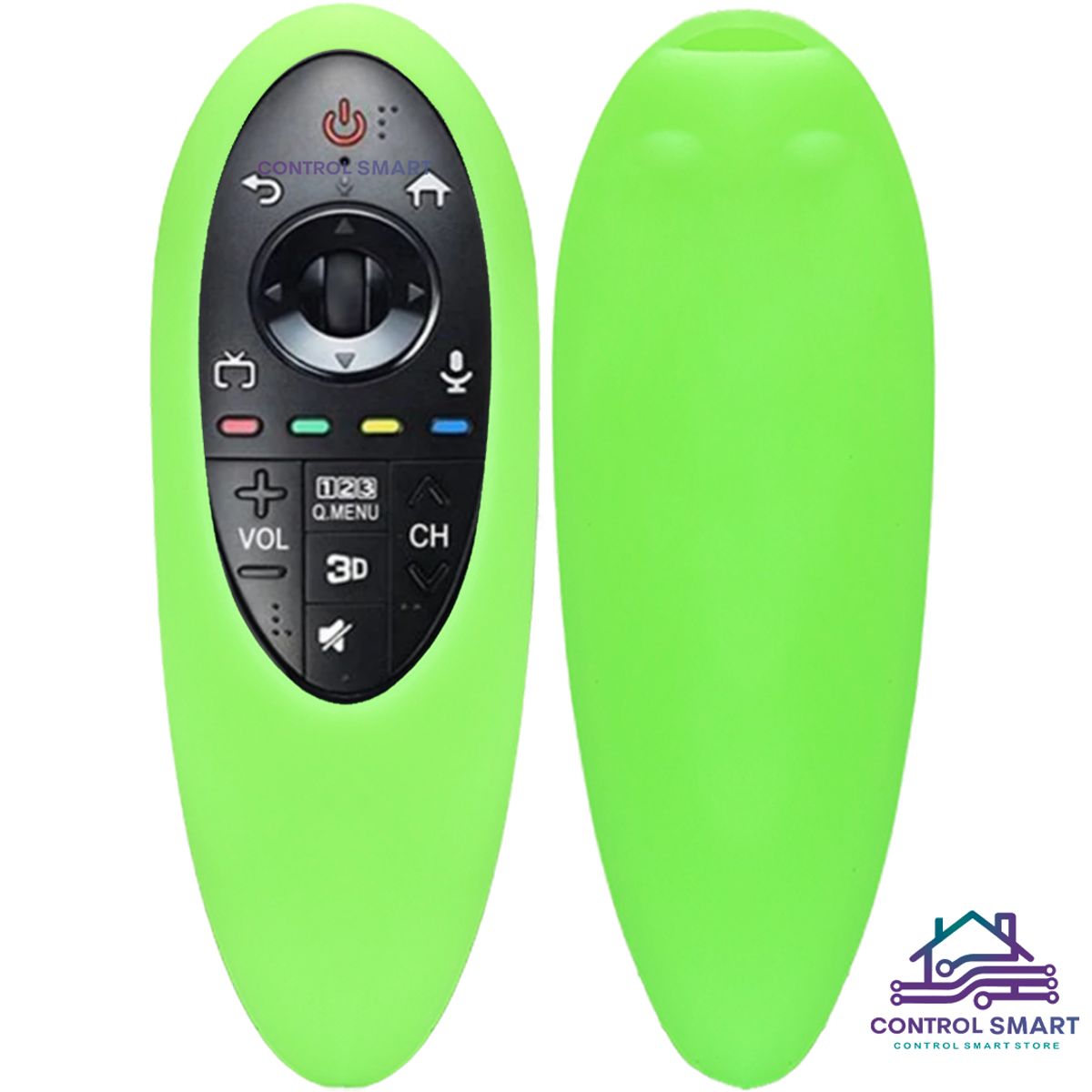 CASE - Funda Antideslizante Para Control Remoto LG MR500 2014 WEBOS– Verde