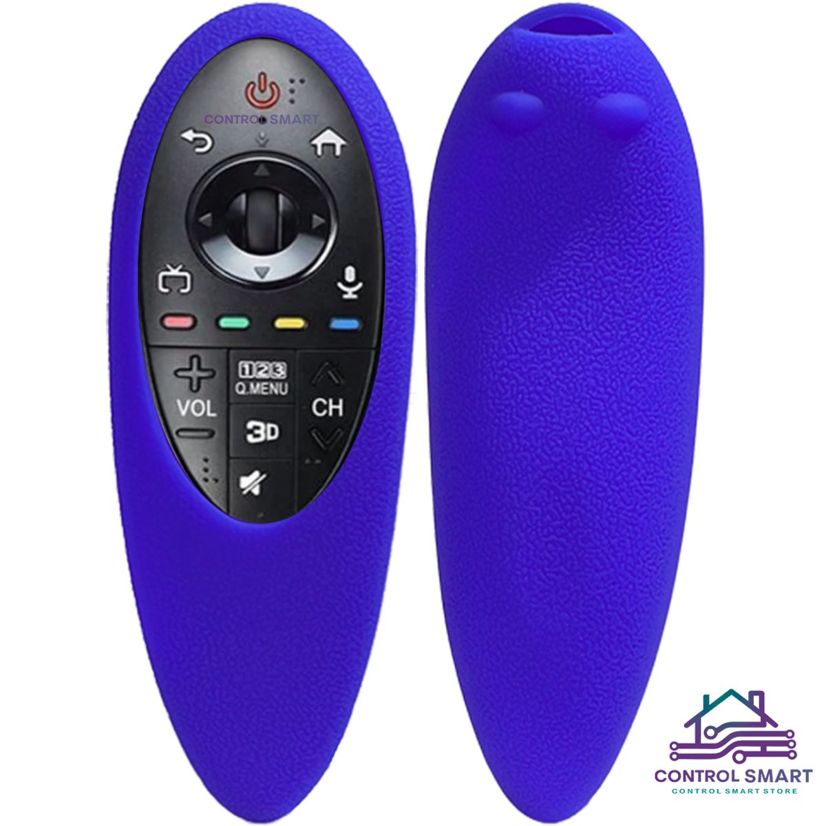 CASE - Funda Antideslizante Para Control Remoto LG MR500 2014 WEBOS– Azul