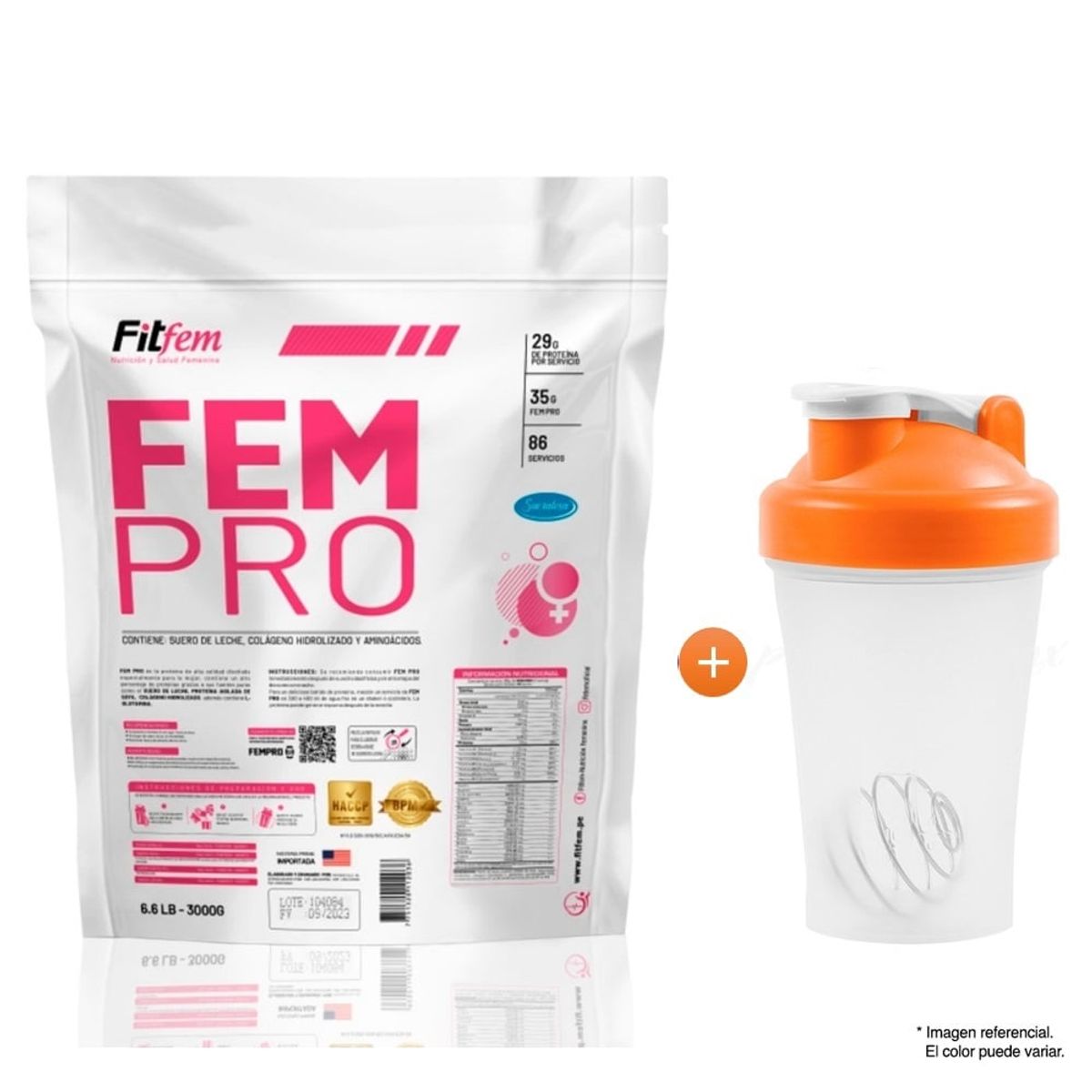 FITFEM - Fem Pro 3000Gr - 3KG Protein Fitfem Chocolate