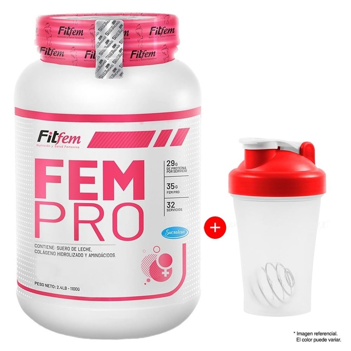 FITFEM - Proteína FEMPRO 1100GR FITFEM CHOCOLATE
