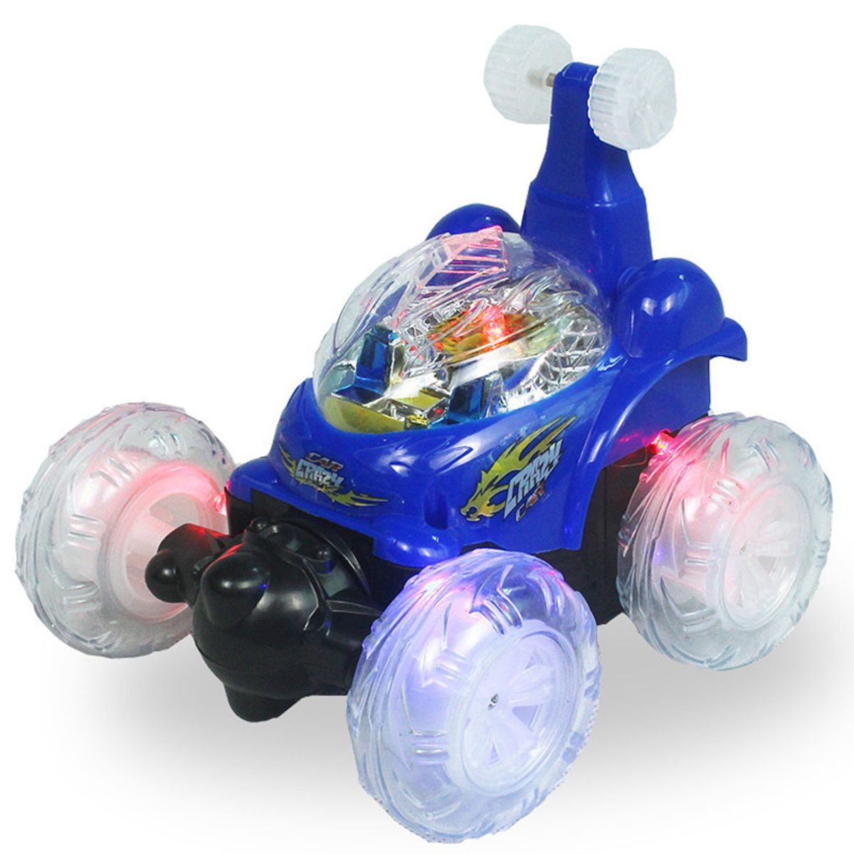 OEM - COCHE  ACROBATICO CON MUSICA LUCES Y CONTROL REMOTO STUNT CA