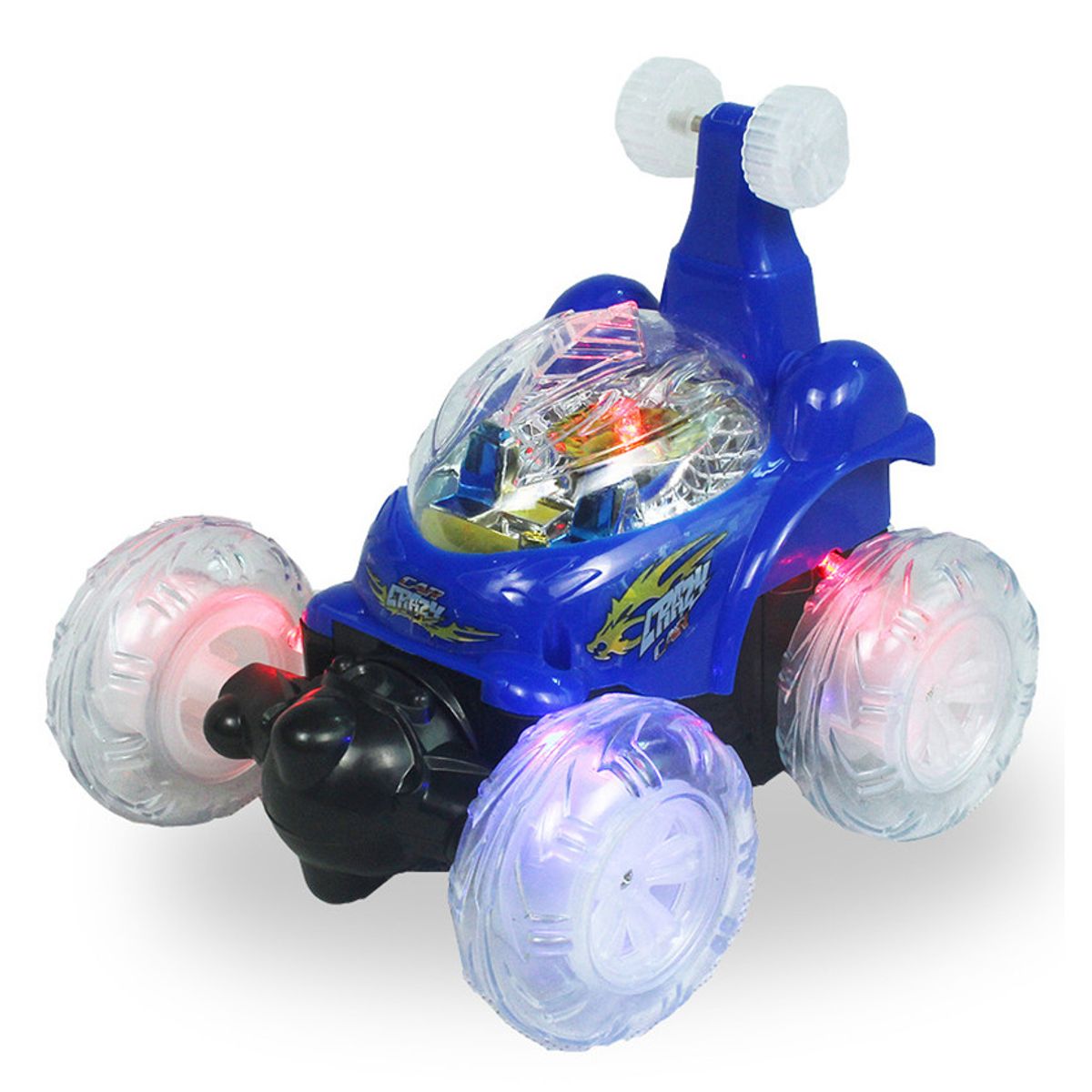 OEM - COCHE  ACROBATICO CON MUSICA LUCES Y CONTROL REMOTO STUNT CA