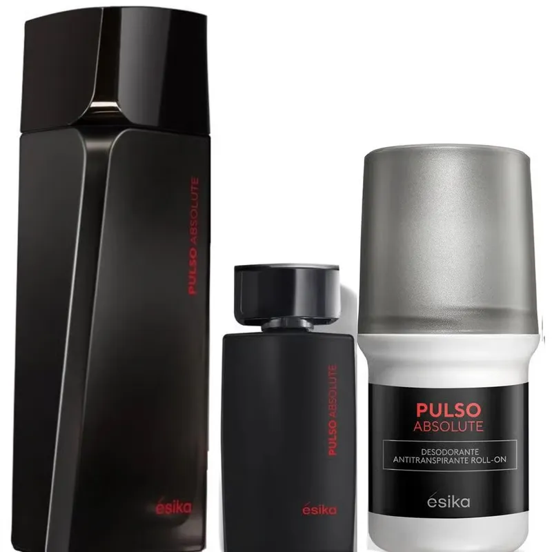 ESIKA - Pulso Absolute Perfume de Hombre con Mini y Desodorante
