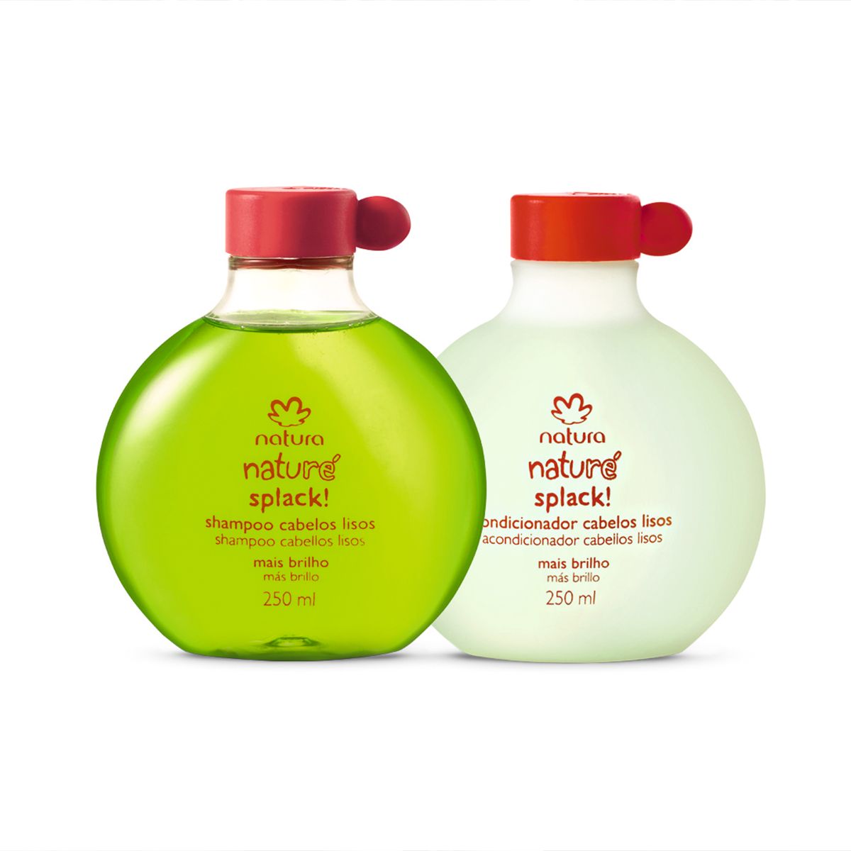 NATURA - Kit Naturé Splack Shampoo y Acondicionador cabello liso niños - Natura