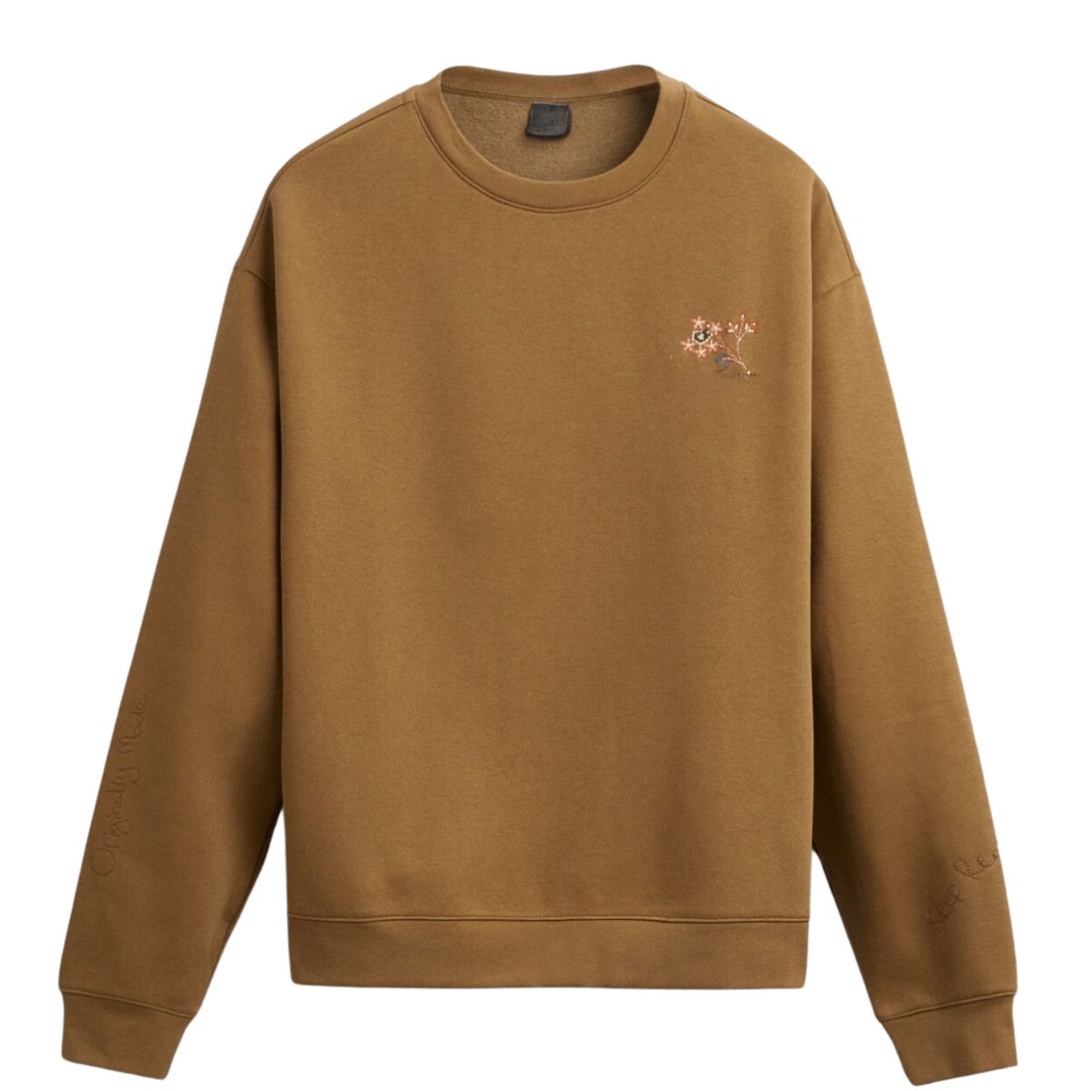 SUI GENERIS - POLERA  ALGODÓN ORGÁNICO HOMBRE-TOFFEE