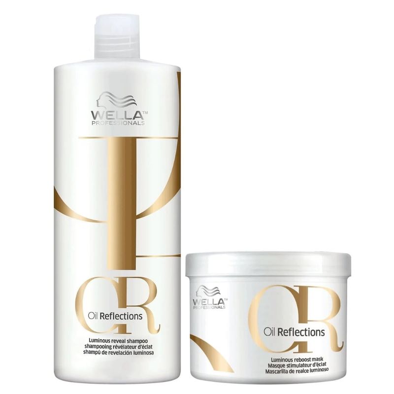 WELLA - WELLA OIL REFLECTIONS – Dúo Shampoo 1L + Mask 500 ml