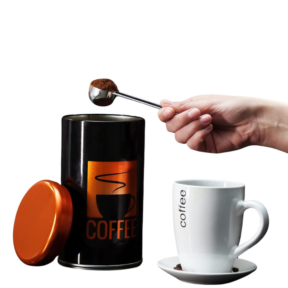 HYGGE - Cuchara Medidora para Café de Acero Inoxidable