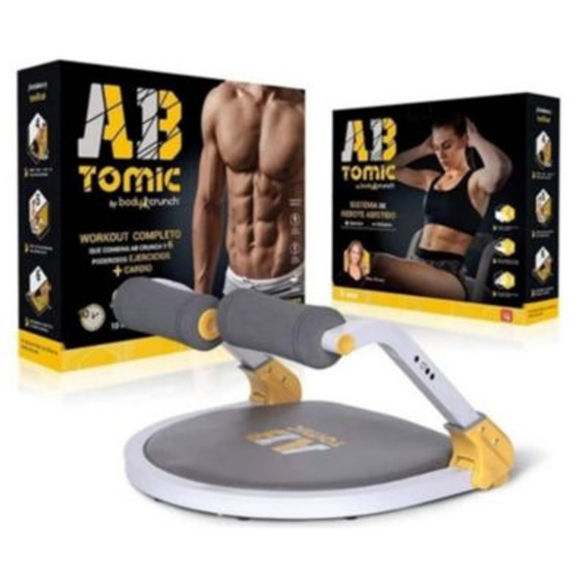 HOLGU - Ab maquina de abdiminales tomic sistema de rebote asistido