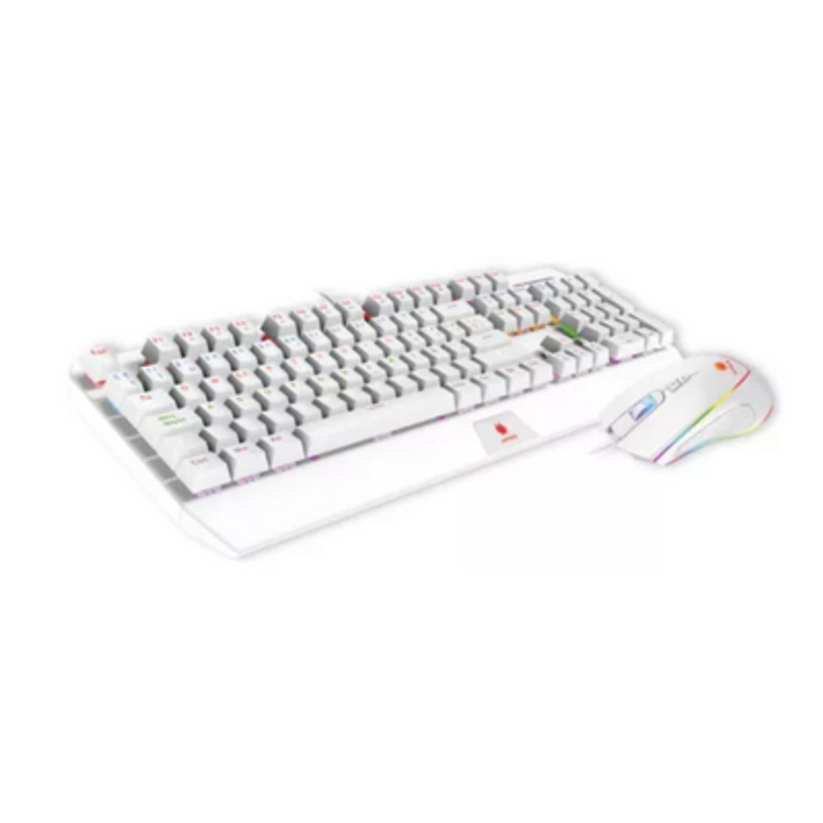 ANTRYX - KIT GAMING ANTRYX TECLADO MECANICO + MOUSE GC-5100 WHITE RED SWITCH