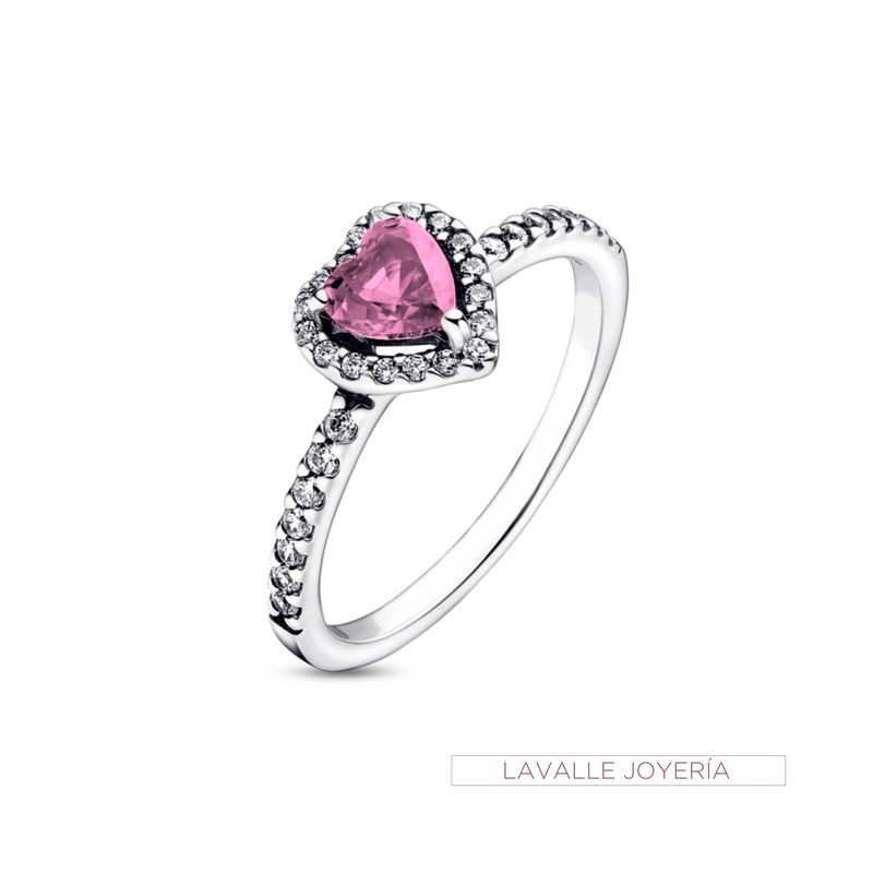 OEM - Anillo de Plata 950 Corazón Lavalle Joyeria