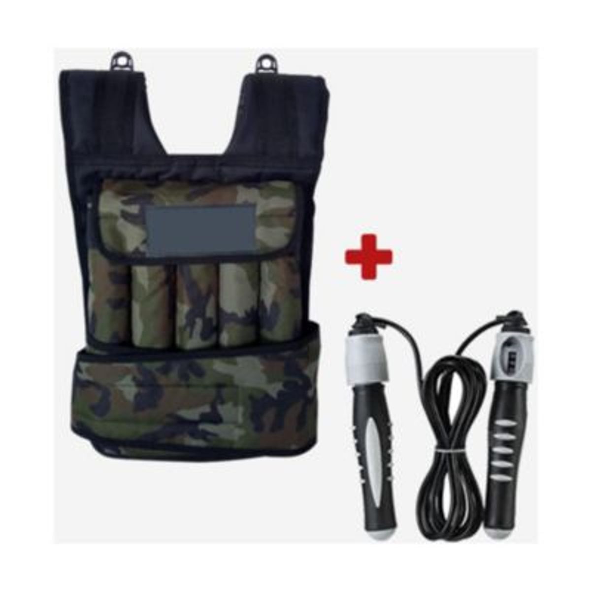 HOLGU - Chaleco De Peso 10kg Running CrossFit Soga Para Saltar