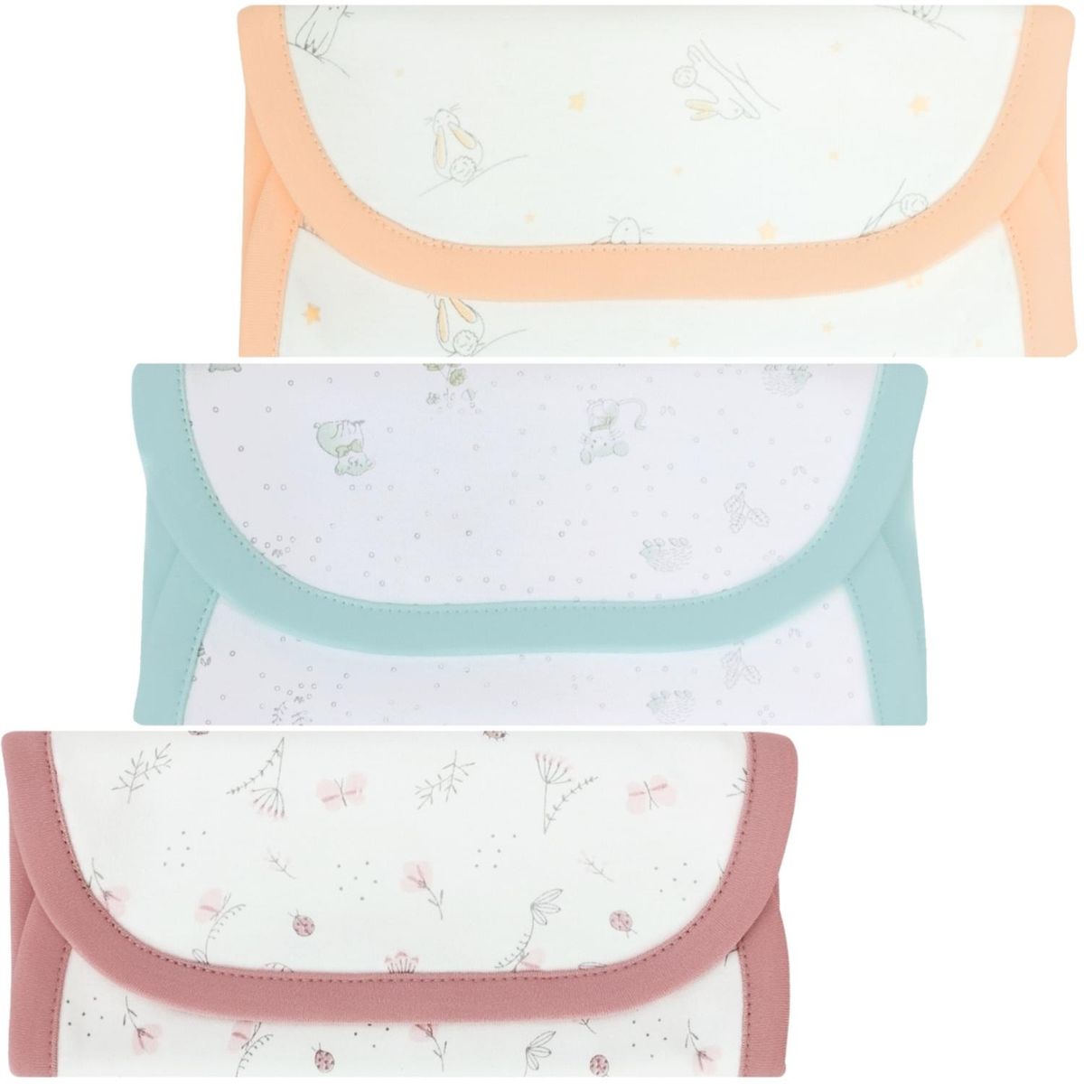 BABY MERINOS - Pack de 3 Babitas en algodón - Niña M31