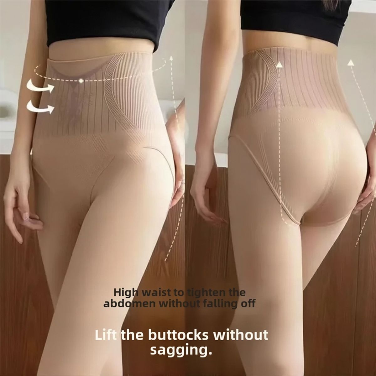 GENERICO - Panty Calentador Efecto Piel Con Interior Micropolar