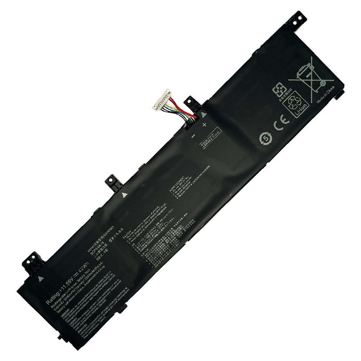 GENERICO - BATERIA PARA ASUS C31N1843 42Wh 1155V 4 CELDAS S14 S432