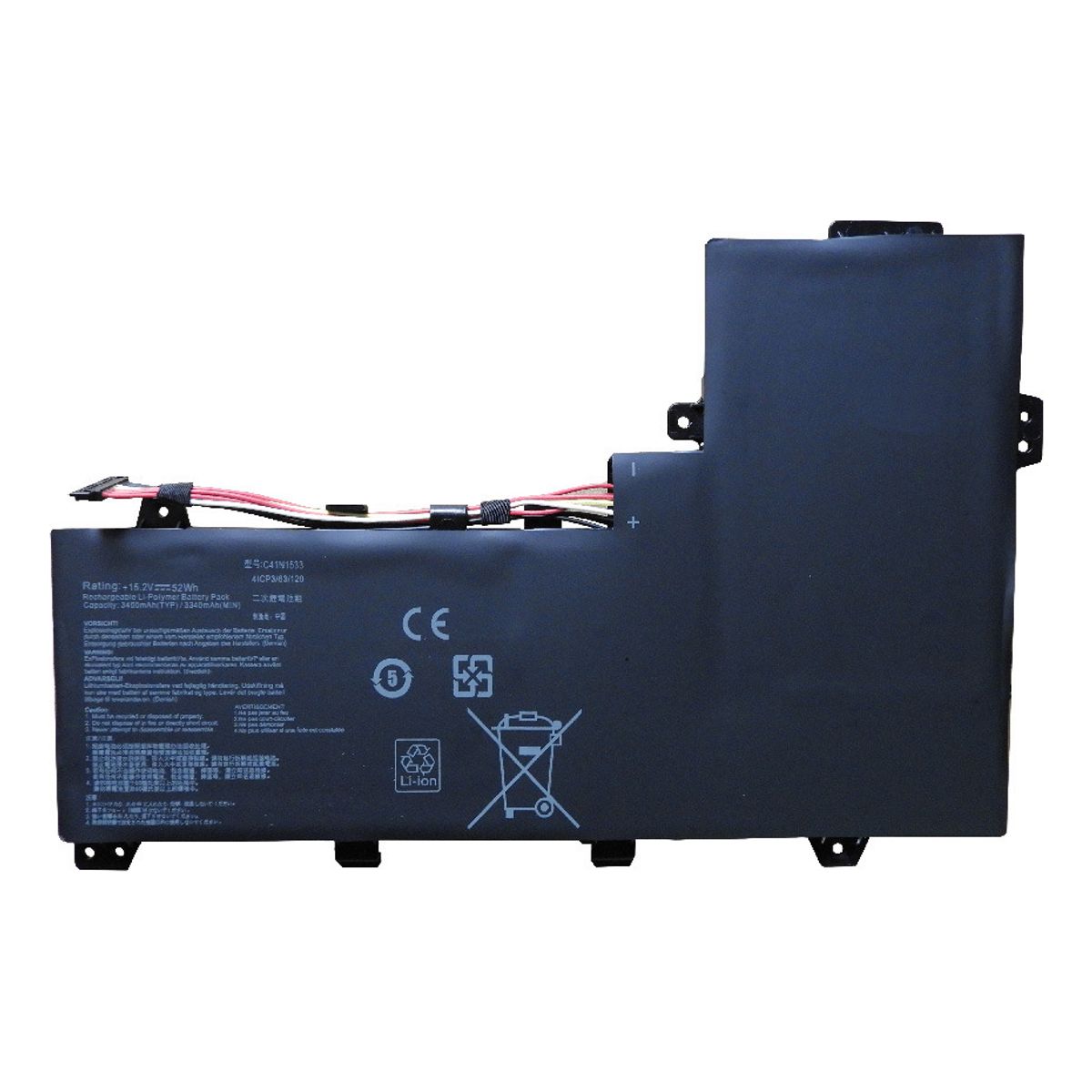 GENERICO - BATERIA PARA ASUS C41N1533 52Wh 152V 4 CELDAS Q524U