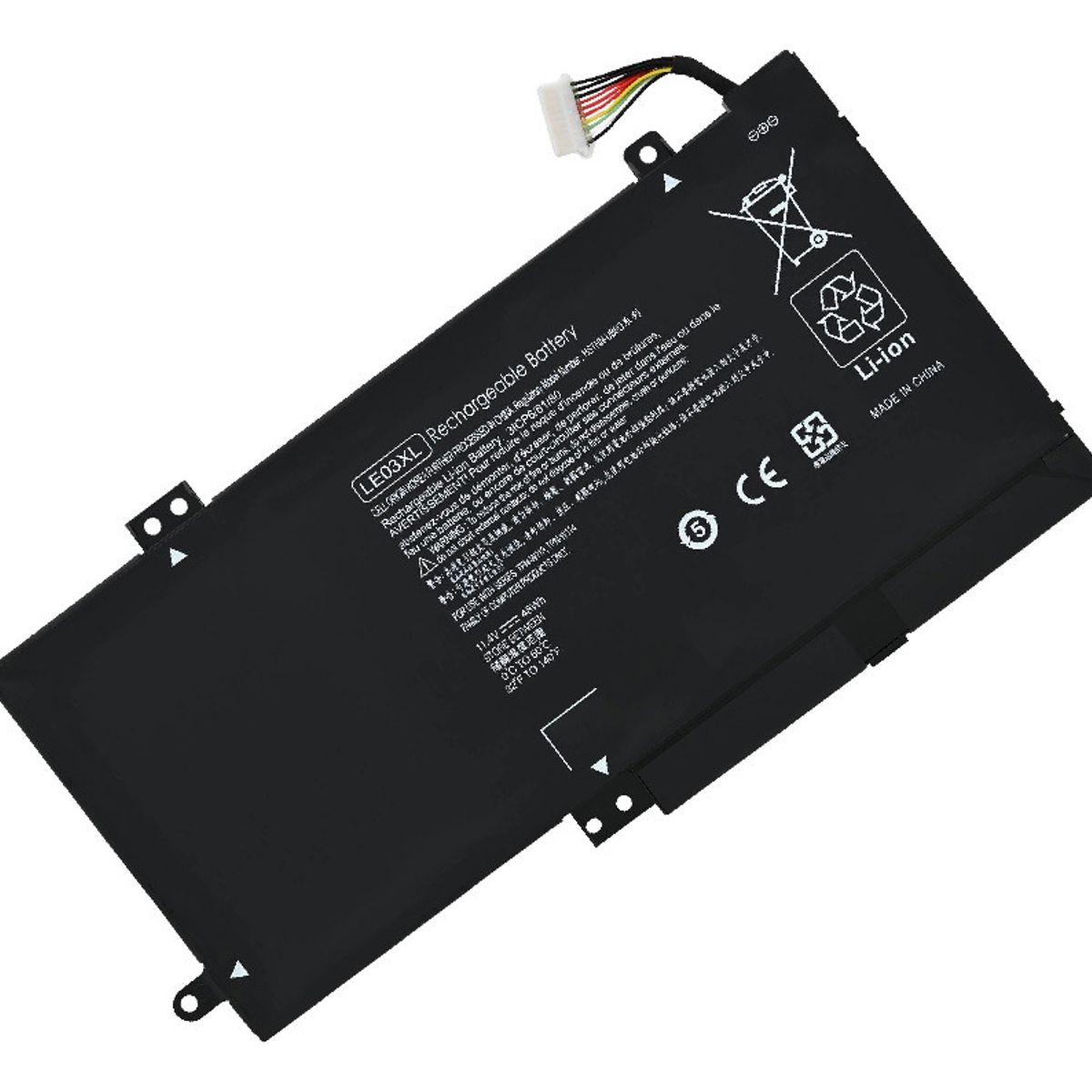 GENERICO - BATERIA PARA HP HSTNN-PB6M LE03XL 48Wh 114V 3 CELDAS X360