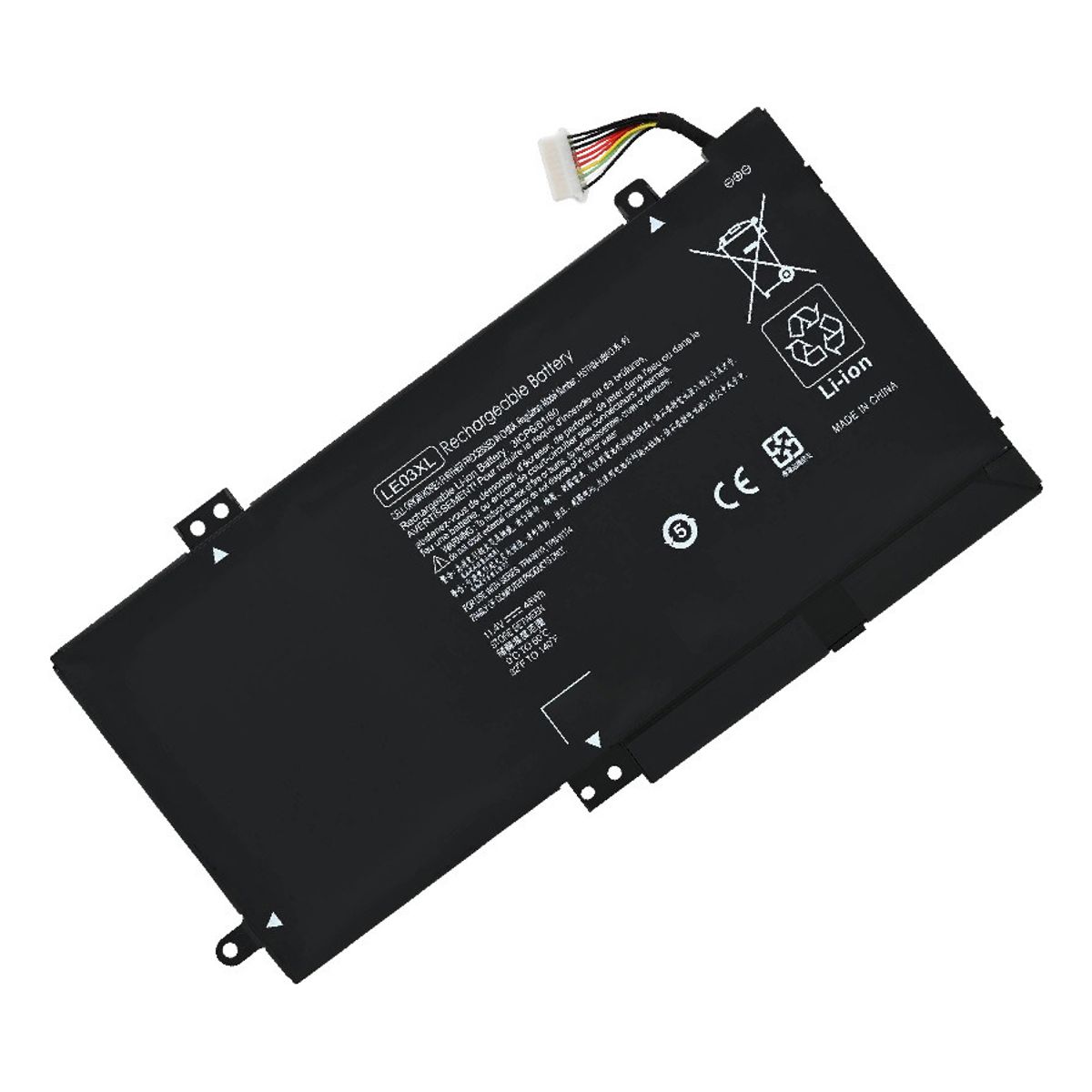 GENERICO - BATERIA PARA HP HSTNN-PB6M LE03XL 48Wh 114V 3 CELDAS X360