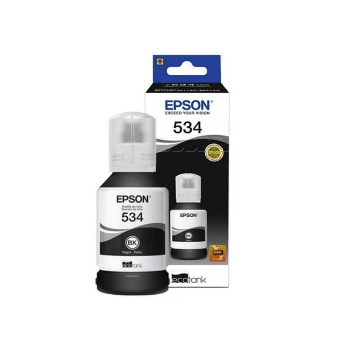 EPSON - Botella de Tinta Epson T534120 Negro