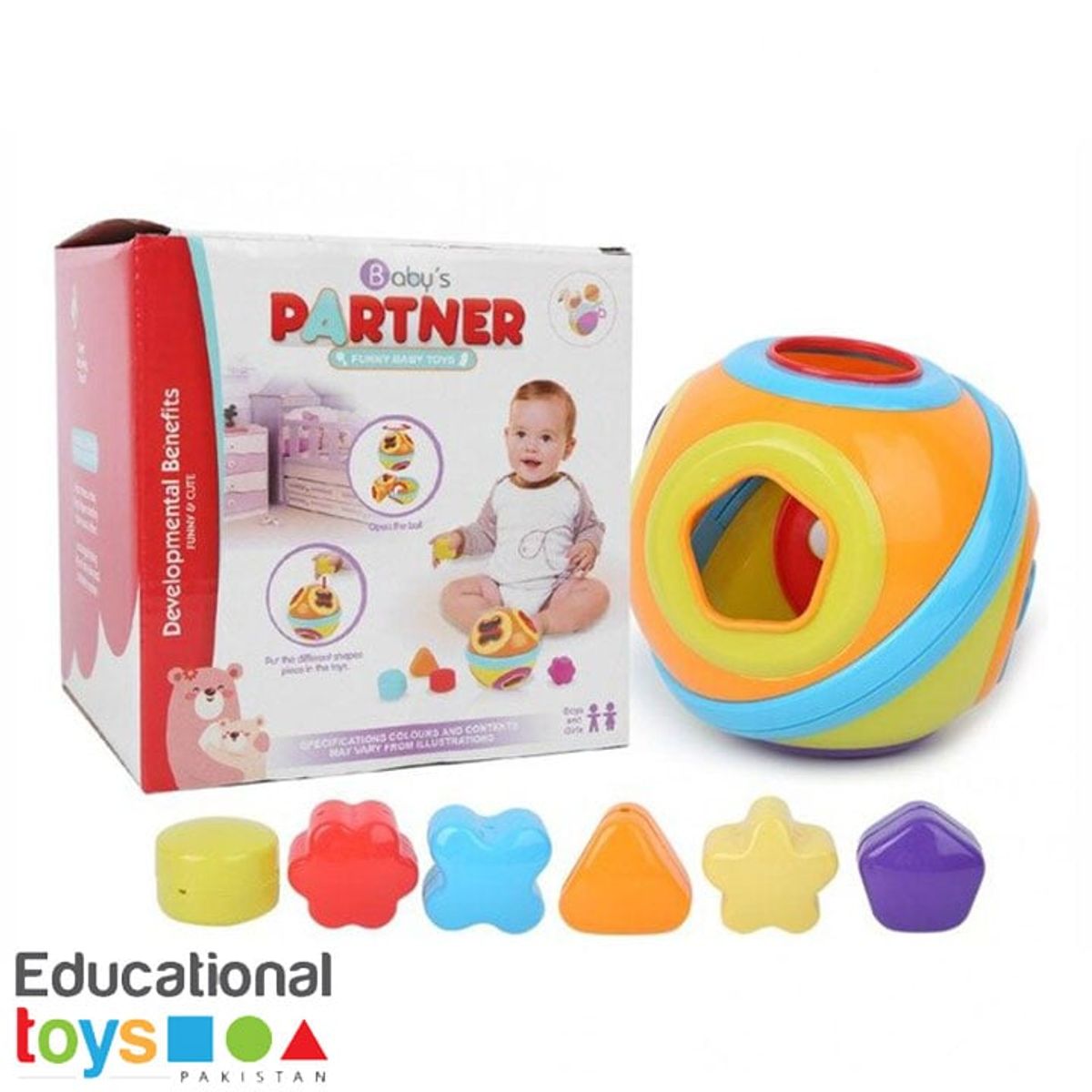 GENERICO - Pelota de encaje montesori - didáctica