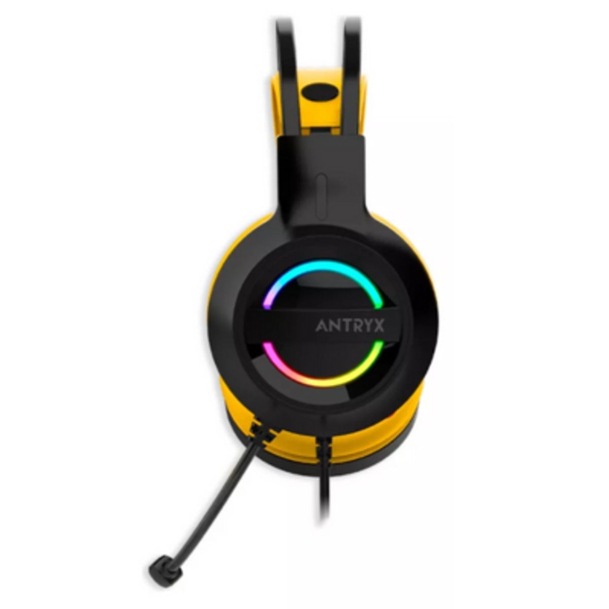 ANTRYX - AUDIFONO C/MICROFONO ANTRYX IRIS-K YELLOW, 7.1 VIRTUAL