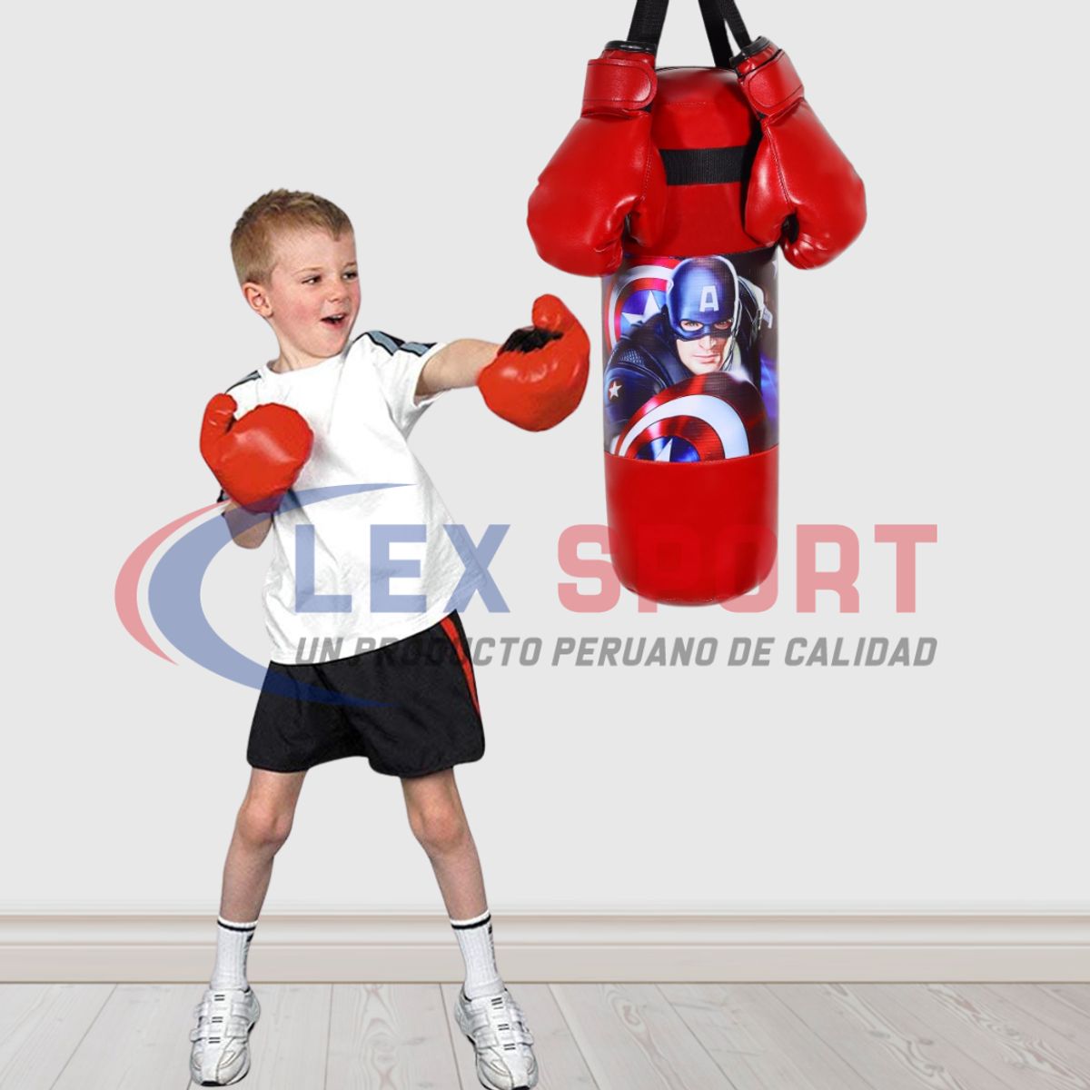 GENERICO - Saco de Boxeo Infantil Colores 55 cm