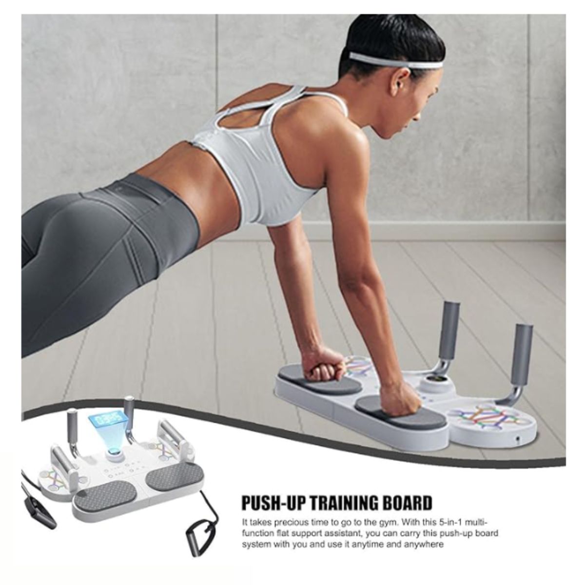 GENERICO - Tabla de Flexiones Multifuncional de Entrenamiento Muscular