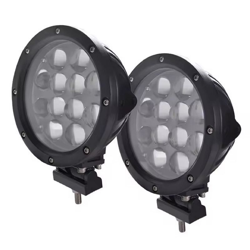 GENERICO - FARO LUPA 7" 12 LED CREE 1pcs
