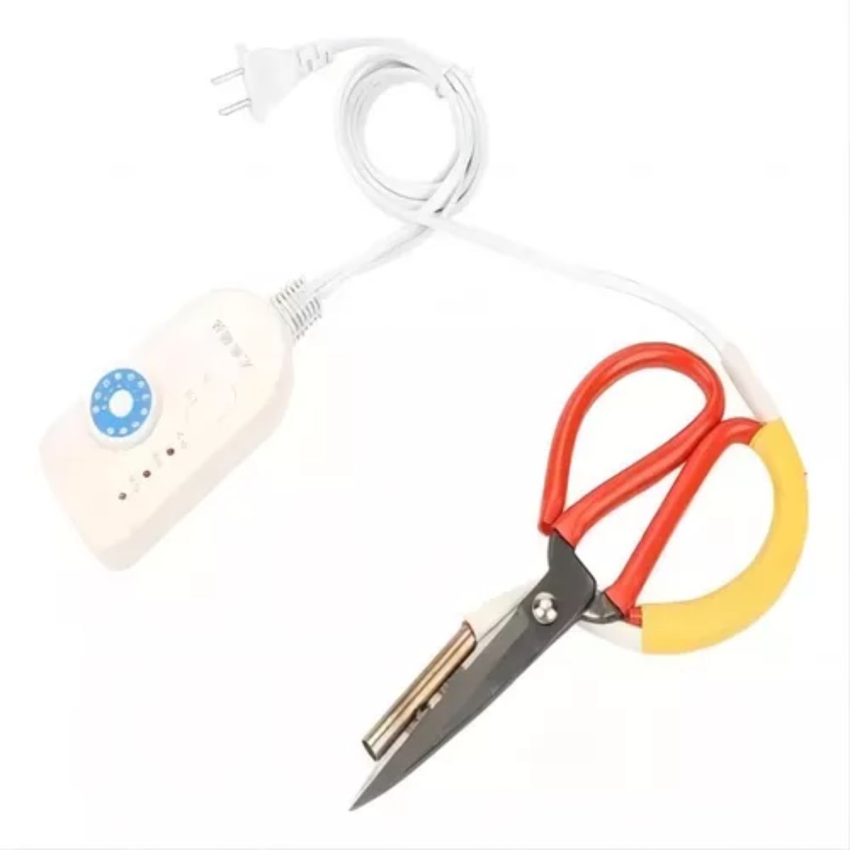 GENERICO - Cortador De Tela De Calefacción Eléctrica Ajustable Tijera