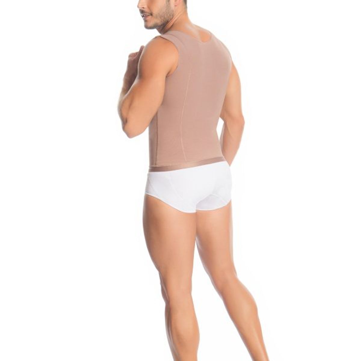 FAJATE - Chaleco masculino postquirúrgico de alta compresión 11017 Fajate