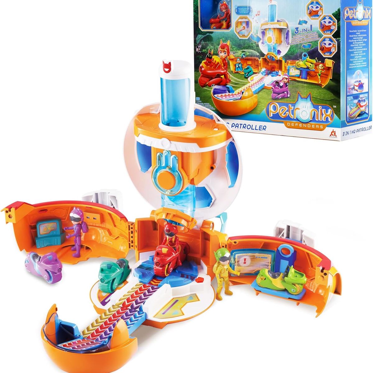 PETRONIX - Juguete de Acción Playset Base Central Petronix