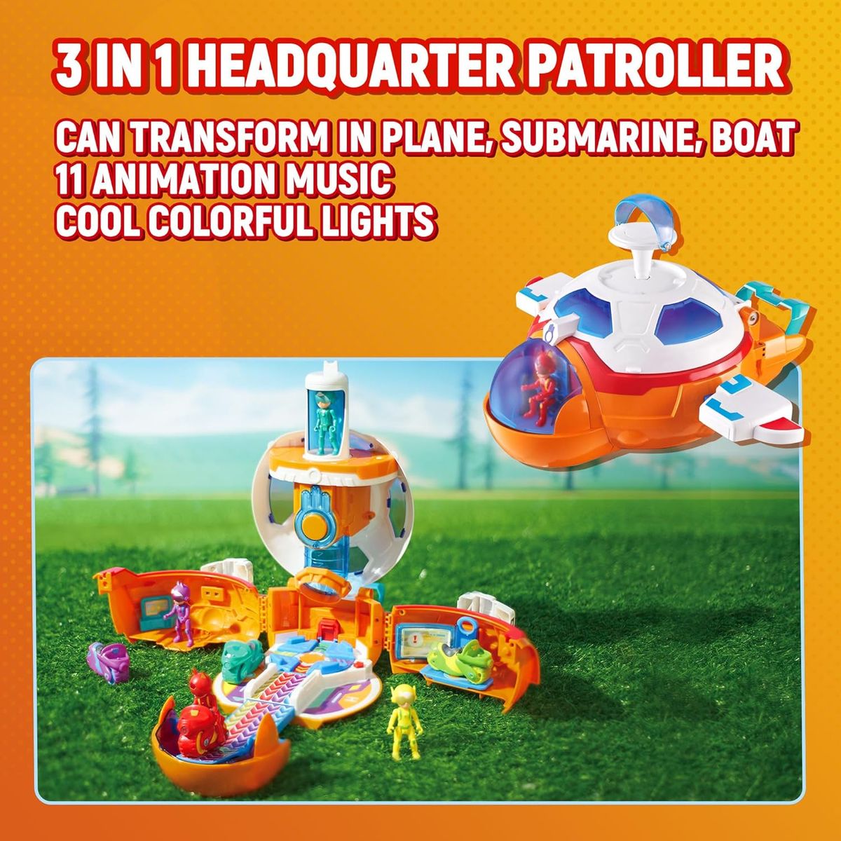 PETRONIX - Juguete de Acción Playset Base Central Petronix