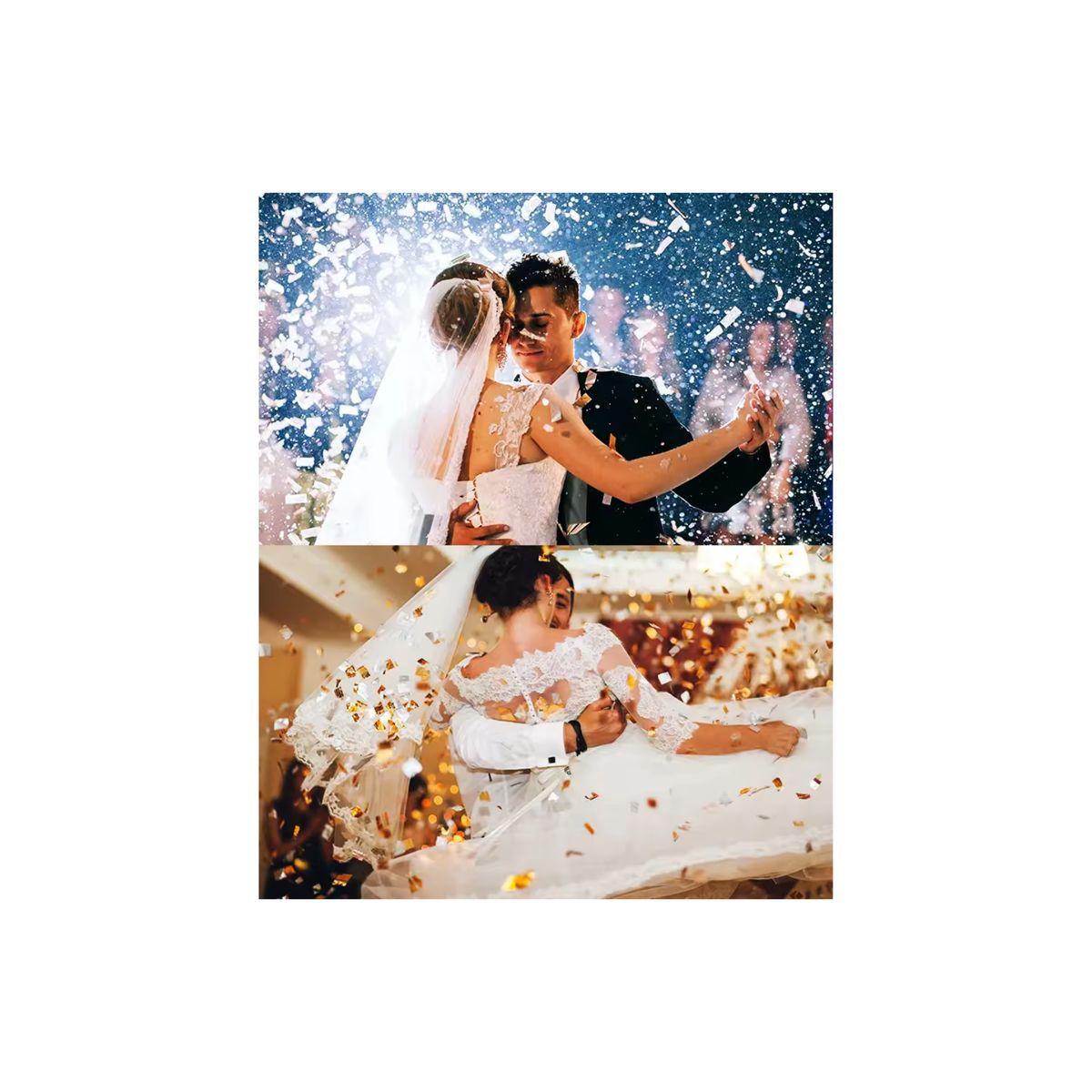 GENERICO - Maquina Eléctrica Lanza Confeti Rgb Evento Control Y Dmx