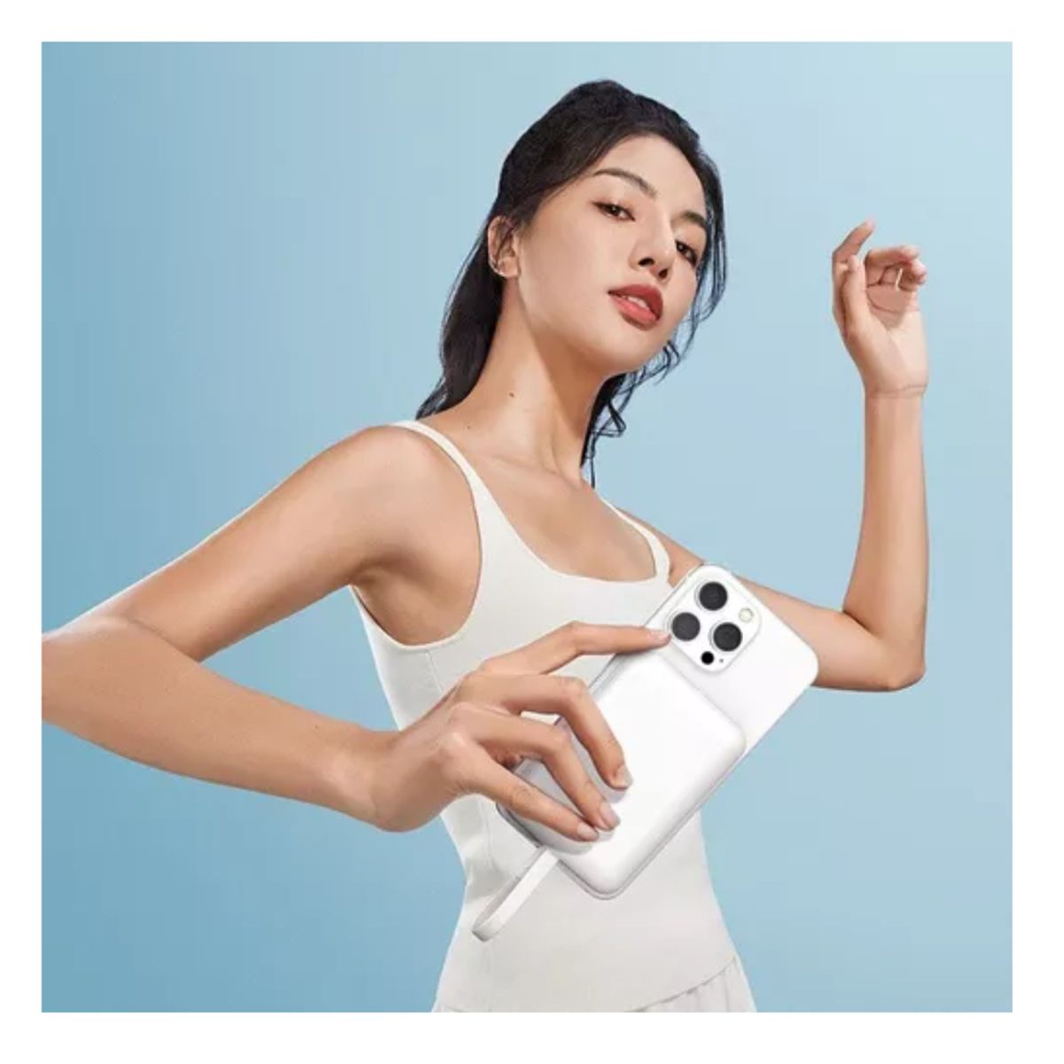 BASEUS - Cargador Inalambrico Baseus Powerbank Magnetico 10000mAh 20W MagSafe