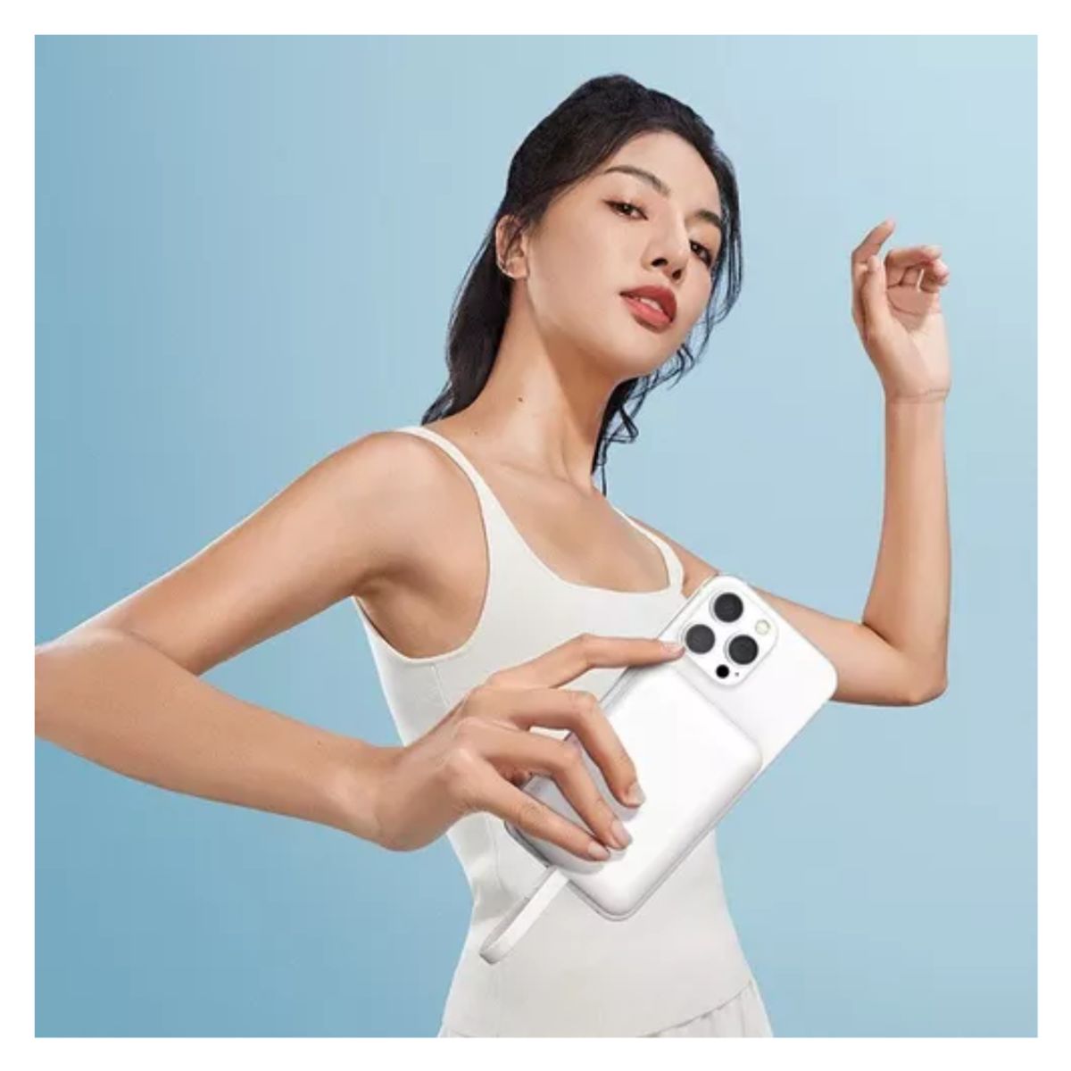 BASEUS - Cargador Inalambrico Baseus Powerbank Magnetico 10000mAh 20W MagSafe