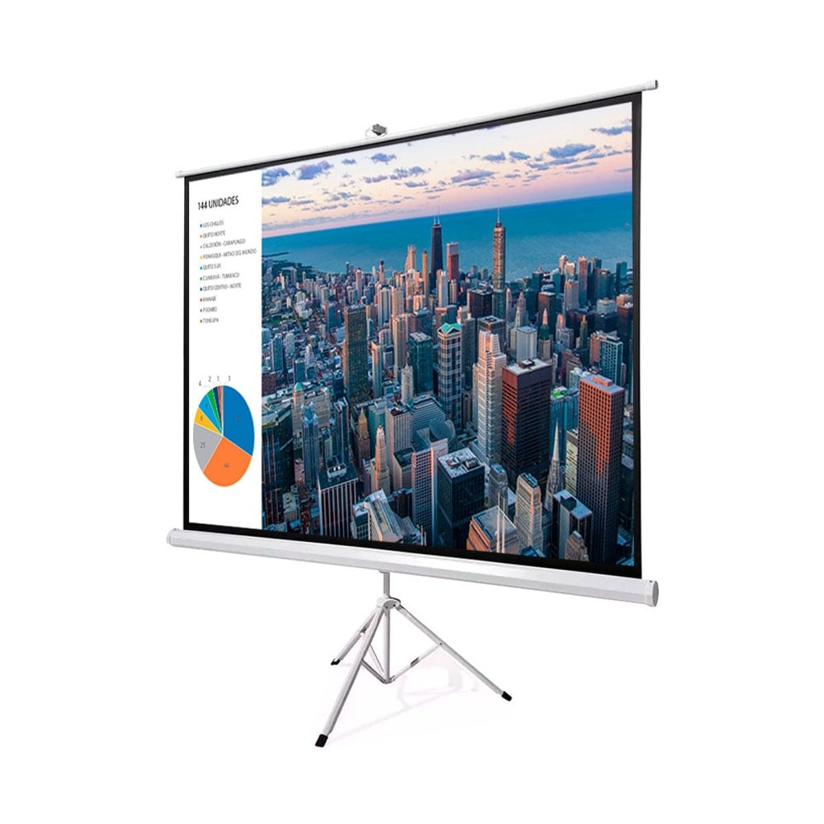 OEM - ECRAN con TRIPODE 2.40 x 1.80 m Antireflex