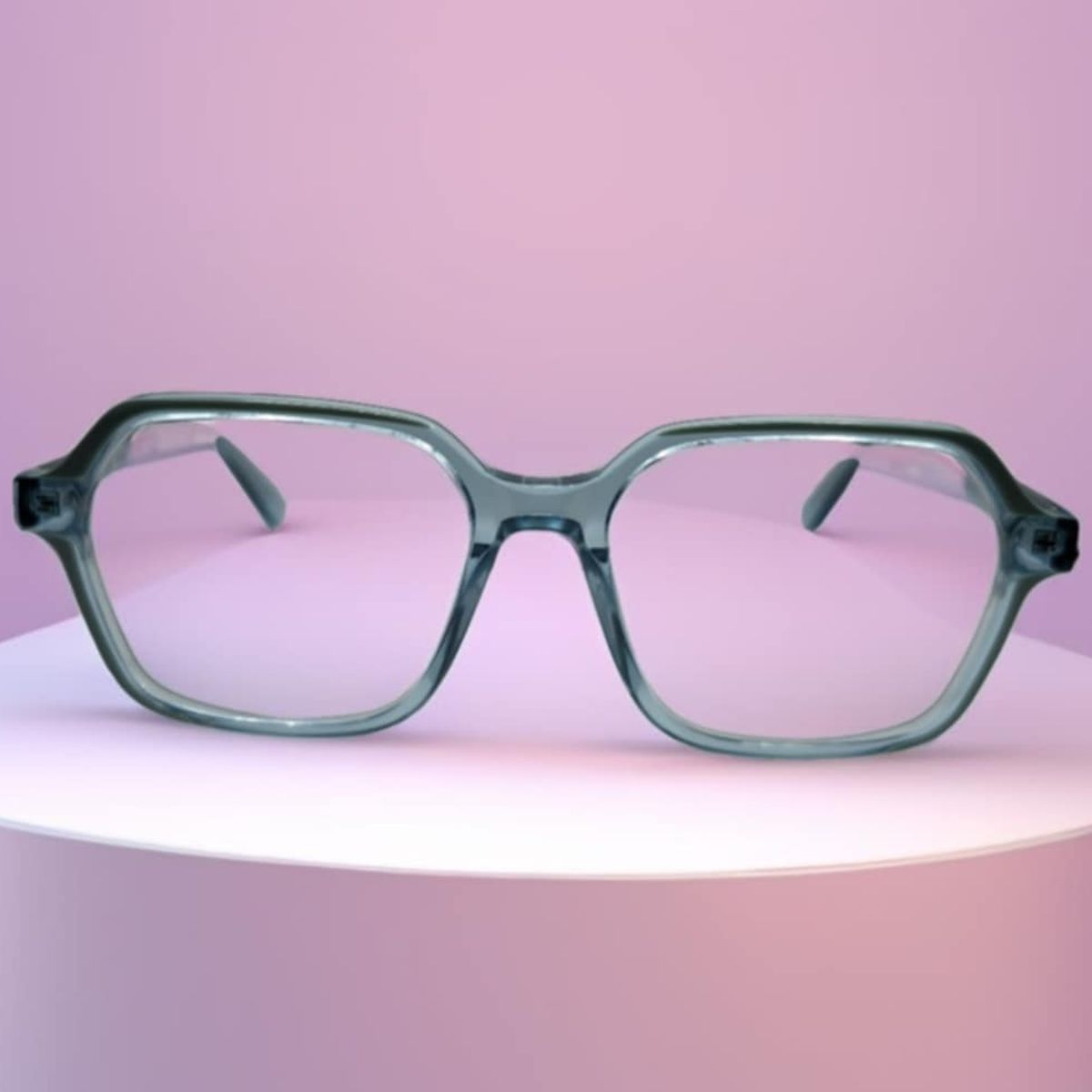 GENERICO - Montura de Acetato Moderna en Tendencia