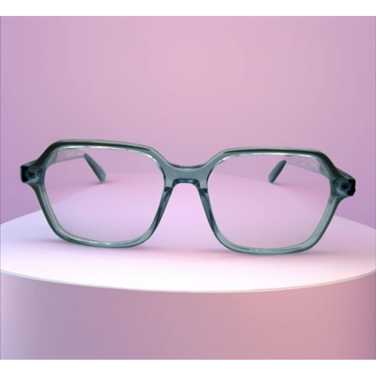 GENERICO - Montura de Acetato Moderna en Tendencia