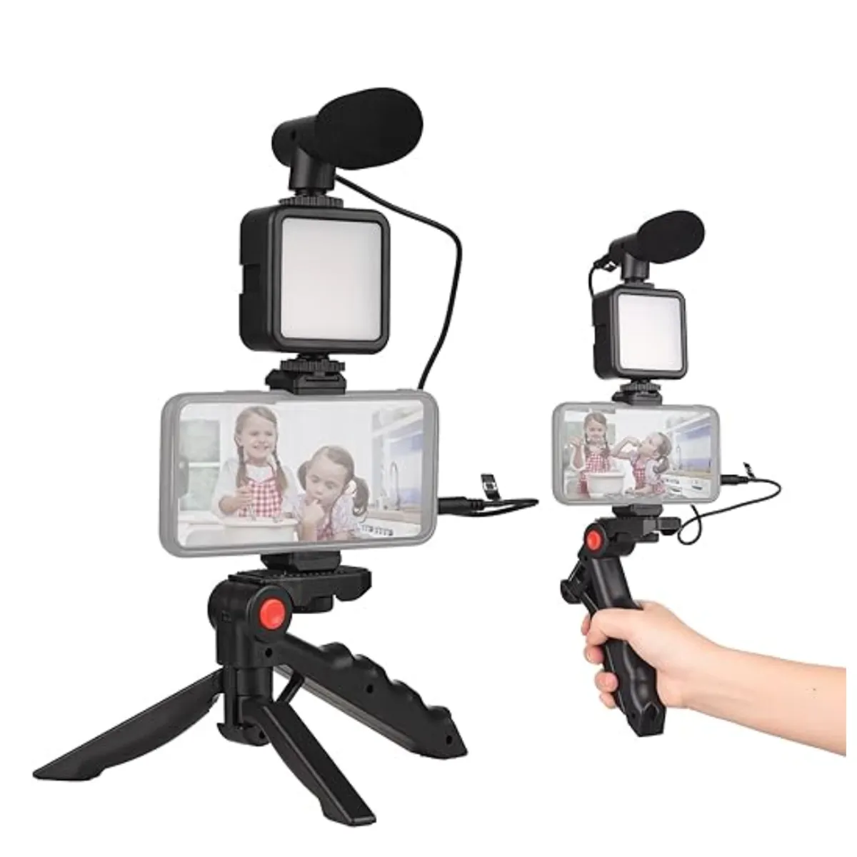 SEISA - Kit Video Vlog para teléfono Ajustable Grabacion Transmisión en vivo