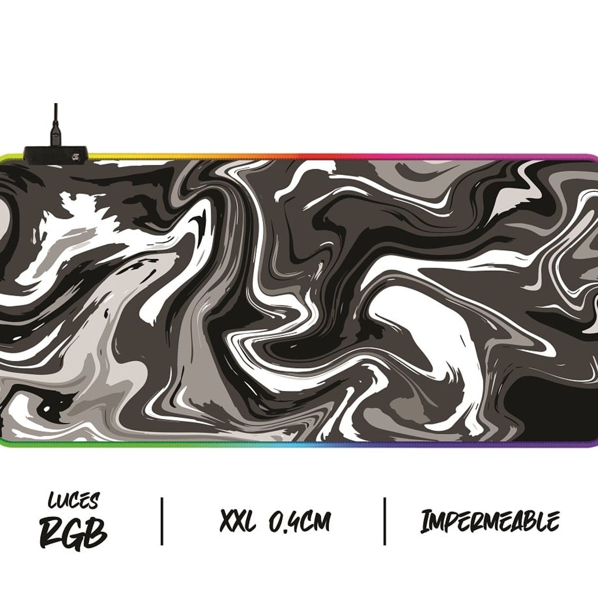 GENERICO - Mouse Pad Gamer RGB Speed XXL Strata